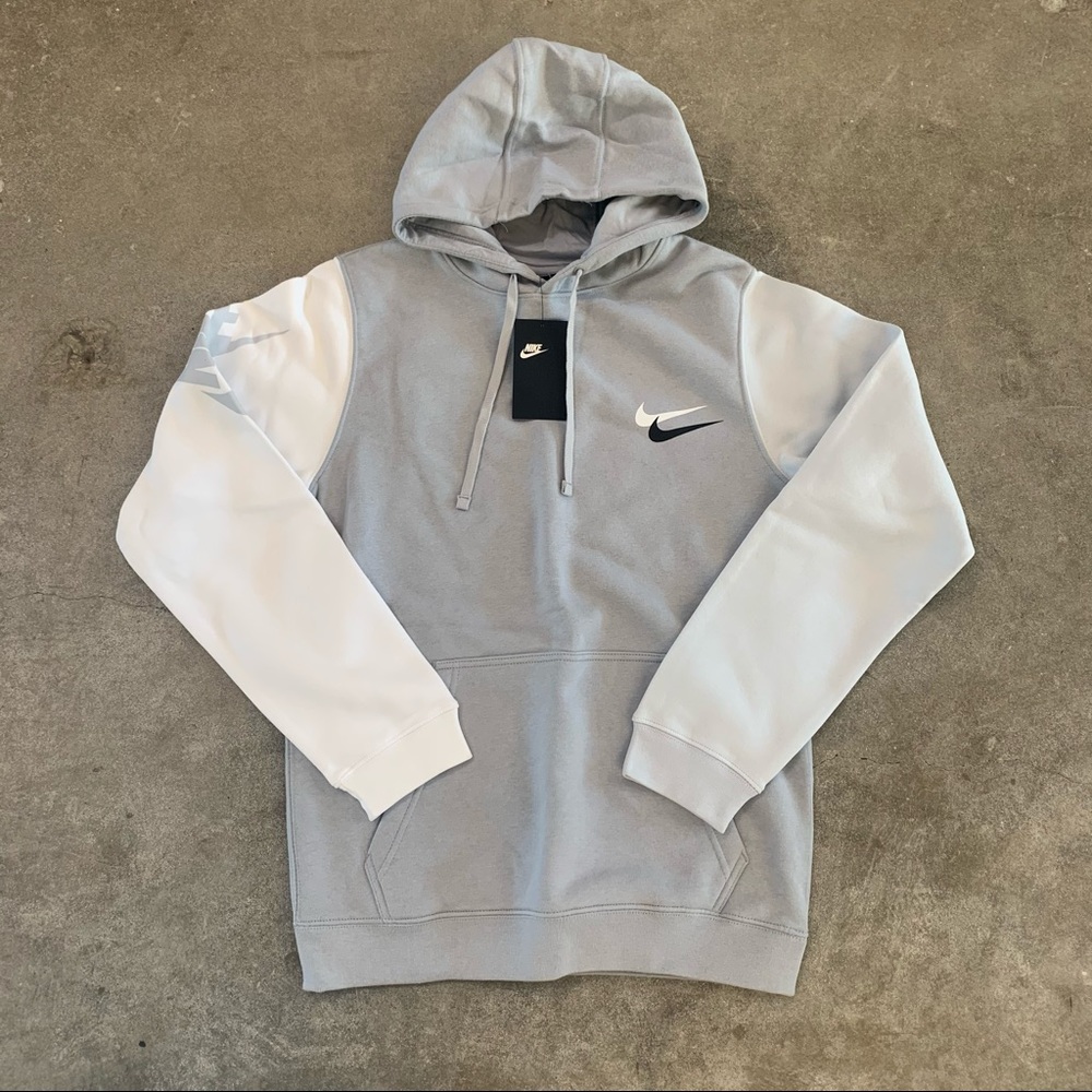Nike Sportswear City Brights Hoodie “Grey / White”